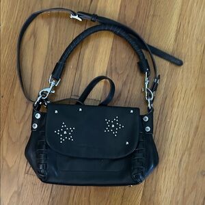 Aimee Kestenberg Black Studded Mini Zen Novelty Bag